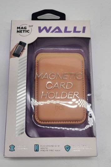lot 67089 image: Walli Magnetic Card Holder for Smartphones - Retail $24