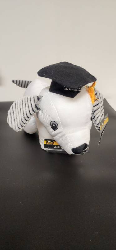 lot 67264 image: 2025 Graduation Autograph Plush With Pen - Retail $10