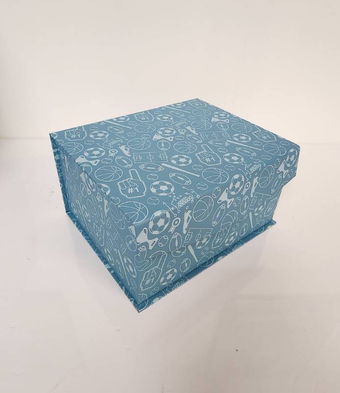 lot 67458 image: Sports Theme Nesting Storage Box S- Retail $10