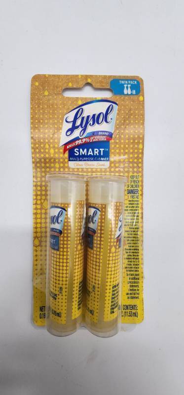 lot 67818 image: Lysol Smart Multi Purpose Cleaner Twin Pack - Citrus Breeze