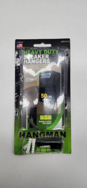 lot 67843 image: Hangman Heavy Duty Speaker Hangers 2-Pack