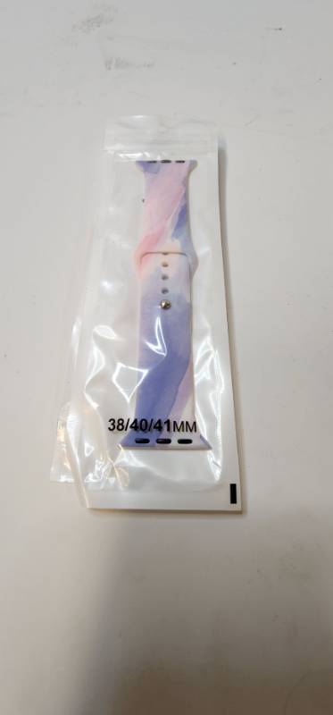 lot 67215 image: Pink and Blue Gradient Watch Band 384041mm Pk2