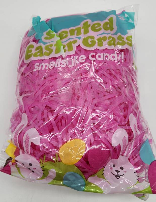 lot 67920 image: Scented Easter Grass - Pink Candy Fragrance 3-Pack - Retail $3