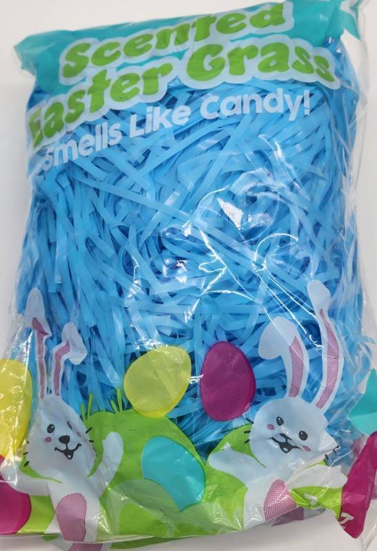 lot 67935 image: Scented Easter Grass - Blue Candy Fragrance 2-Pack - Retail $3