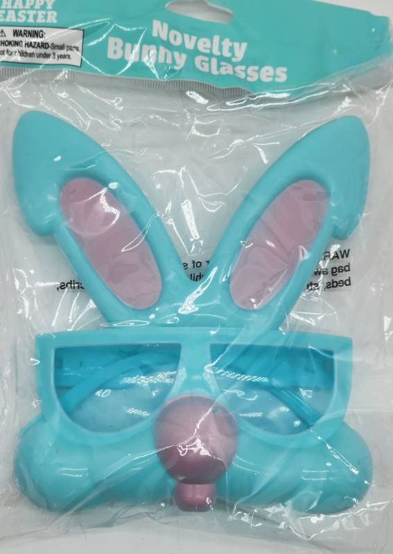 lot 67954 image: Easter Bunny Novelty Glasses - Retail $5