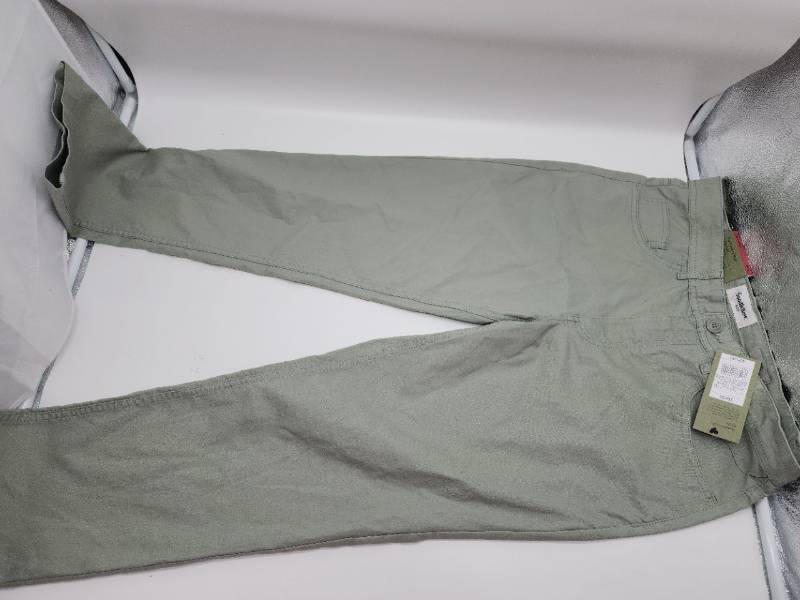 lot 69032 image: Standard Issue 5-Pocket Pants Sage Green Slim 30Wx30L - Retail $25