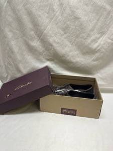 lot 49 image: Clarks Brown Leather Casual Shoes