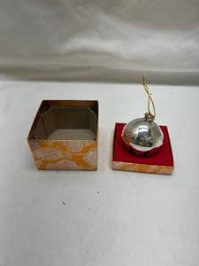 lot 54 image: Wallace Silver Plated Sleigh Bell Ornament