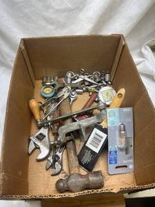 Mixed Tool Lot with Wrenches and Sockets
