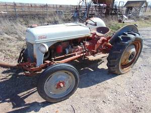 8N Tractor - Non Running - Motor Turns over - No Spark - one rear tire Low/Flat