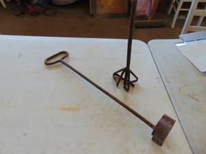 lot 2377 image: Pair of Branding Irons