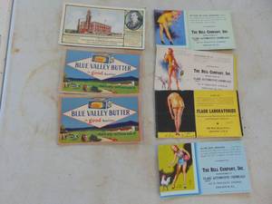 Ink Blotters and Advertisement Pieces