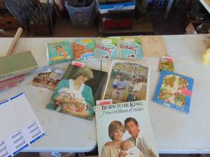 lot 2411 image: Selection of Books - Princess Di