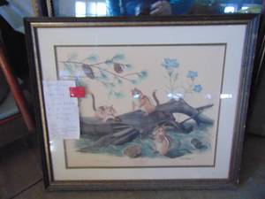 lot 2420 image: Framed Print - By Gene Gray - Signed and Numbered