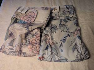 lot 1945 image: Cutebone Floral Reusable Dog Diapers (no tail) - 2 ct