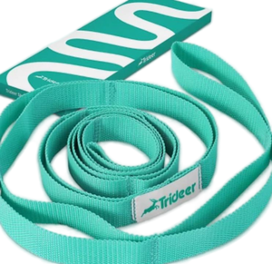 lot 1960 image: Trideer Stretching Strap with Exercise Guide
