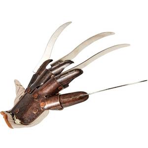 lot 303 image: Rubies A Nightmare on Elm Street Freddy Krueger Supreme Edition Glove for Adults, Mens - Retail $65