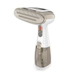 lot 306 image: Conair Turbo Extreme Steam Hand Held Fabric Steamer, GS59X, 1875W, 15 min, 7.3 oz, WhiteChampagne - Retail $60
