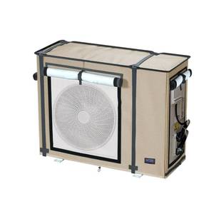 lot 308 image: NGB Mini Split Cover for Air Conditioner, 32.3 L x 13.7 W x 24 H, AC Protector for 9000-12000 BTU - Retail $37