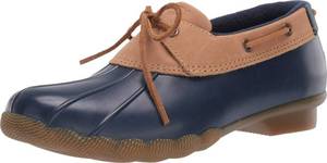 lot 313 image: Sperry Womens Saltwater 1-Eye Rain Boot, TanNavy, 7