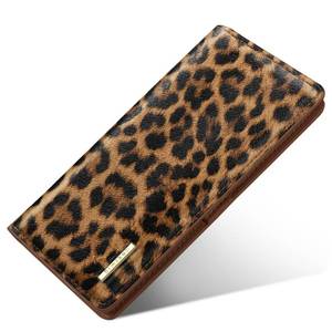lot 433 image: Simikol Ultra Slim Womens Wallet Minimalist Thin Long Leather Bifold Wallet RFID Blocking Card Holder Organizer with Zipper Coin Pocket Ladies Girls Gift Purse, Leopard - Retail $12