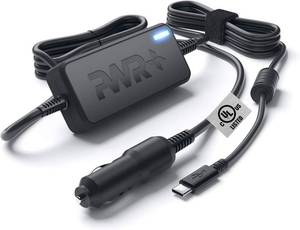 lot 435 image: USB-C CAR Charger for Dell Latitude 5420 3520 5520 5510 7320 7520 7410 7420 9520 9510 Chromebook 3100 XPS 9370 9570 Pro 14 16 Plus Laptop DC Adapter 90W 65W 45W - UL Safety Long Power Cord Fast Charge - Retail $50