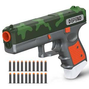 lot 439 image: Aktion Toys APEX Toy Gun Pistol - Foam Dart Handgun with Realistic Reloading Mechanism, 20 Foam Darts, 3-Dart Storage and up to 50 Feet Range - Lightweight & Durable - Retail $15