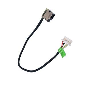 lot 490 image: Fleshy Leaf DC Power Jack Harness Cable Replacement for HP Pavilion 15-AB 15-AK 15T-AB Series 799749-S17 799749-Y17 799749-F17 799749-T17 - Retail $7