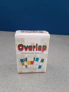 lot 542 image: Overlap Strategy Card Game by Niche Nation Games - Retail $15