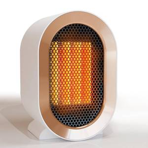 lot 563 image: Swocky Indoor Electric Portable Space Heater, 1200W Personal Desk Heater, Fast Quiet Heating Ceramic for Large Room,Bedroom and Office Use (White) - Retail $17