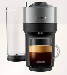 lot 61634 image: Breville NESPRESSO VERTUO Espresso Machine. No Power. MISSING WATER RESERVOIR.