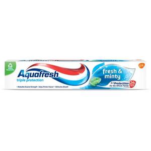 lot 61649 image: Aquafresh Triple Protection Fresh & Minty Toothpaste - Retail $7