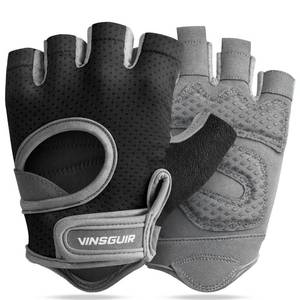 lot 61677 image: Workout Gloves for Women and Men, Breathable Weight Lifting Gloves for Gym Exercise, Fitness, Training, and Cycling, with Excellent Grip and Cushion Pads - Retail $10