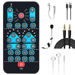 lot 61756 image: High-Definition Portable Voice Changer Sound Card with Real-Time Transformation, Ideal for Streaming, Gaming, and Entertainment Scenarios (M10-for iPhone) - Retail $28