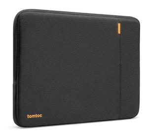 lot 61779 image: tomtoc 360° Protective Laptop Sleeve for 14-inch MacBook Pro, Water-Resistant Case Bag with Accessory Pencil Case. - Retail $35