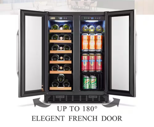 lot 9 image: Lanbo Dual Zone Wine and Beverage Cooler - Retail $899