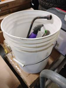 lot 18466 image: 5 Gal Bucket of Miscellaneous Items