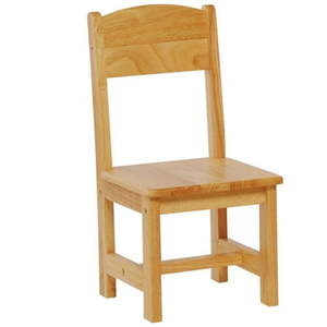 lot 18490 image: 10 H. Classic Classroom Hardwood Chair For Kids