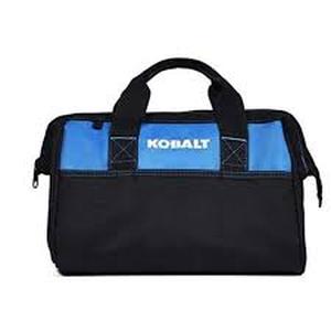 lot 18431 image: Kobalt Blue Polyester 12-inch Zippered Tool Bag