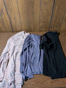 lot 15 image: Bundle of 3 Magellan Ribbed Turtleneck Sweaters