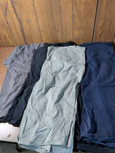 lot 18 image: Lot of Basic T-Shirts in Navy, Black and Gray
