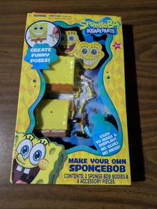 lot 40 image: SpongeBob SquarePants Make Your Own Figure Kit