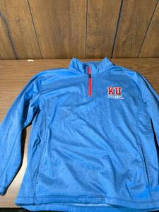 lot 76 image: Kansas Jayhawks Quarter-Zip Pullover