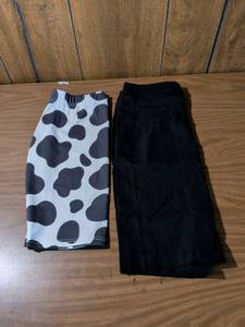 lot 92 image: XOXO Cow Print Skirt