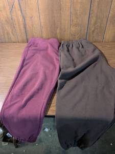 lot 136 image: Plus Size 3X Sweatpants Bundle - Just Be and Fruit of the Loom