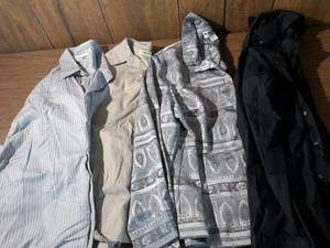 lot 175 image: Mixed Dress Shirts Bundle Size 16W-18