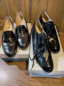 lot 198 image: Easy Spirit SPA Black Leather Shoes Collection