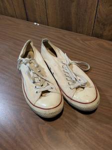 lot 210 image: Converse All Star Sneakers - Natural White