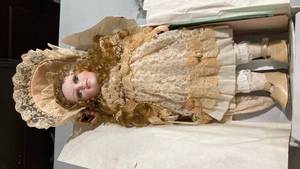 lot 2011 image: Heritage Collection Porcelain Doll in Lace Dress