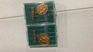 lot 2047 image: Faith In God Medal with Display Case